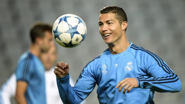 Cristiano Ronaldo beim Abschlusstraining