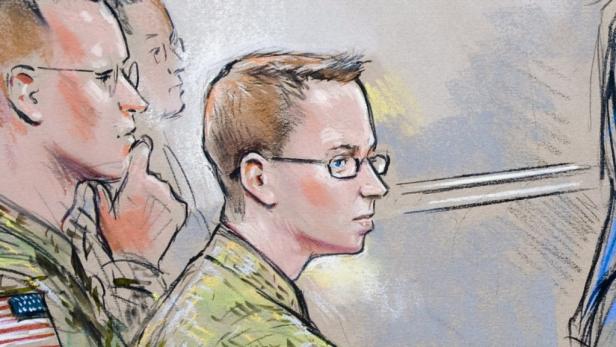 Als der Wikileaks-Maulwurf Bradley Manning 2011 seinen 24. Geburtstag, feierte, gab es statt Party einen Gerichtstermin: Vor einem Militärgericht auf dem Stützpunkt Fort Meade in Maryland musste sich Manning bereits verantworten.