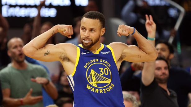 Stephen Curry und die Warriors stehen im Halbfinale der NBA