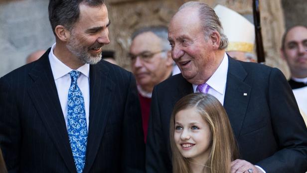 Juan Carlos I. wurde nie verurteilt, dennoch muss sich König Felipe distanzieren, damit Infantin Leonor den Thron besteigen kann