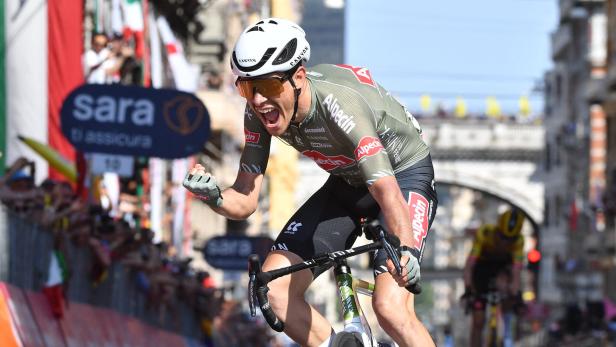 Zweiter italienischer Tagessieg beim 105. Giro: Stefano Oldani