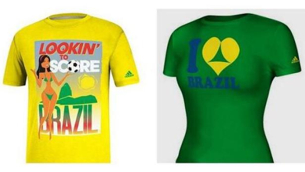 Zu anzüglich für die WM: Die zurückgezogenen Adidas-Shirts