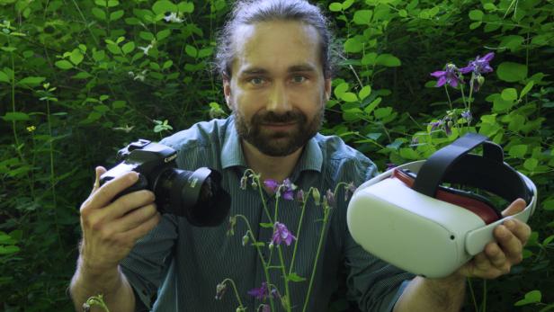 Der promovierte Biologe und Fotograf Quirin Herzog legte den virtuellen Urwaldlehrpfad aus dem Rothwald an