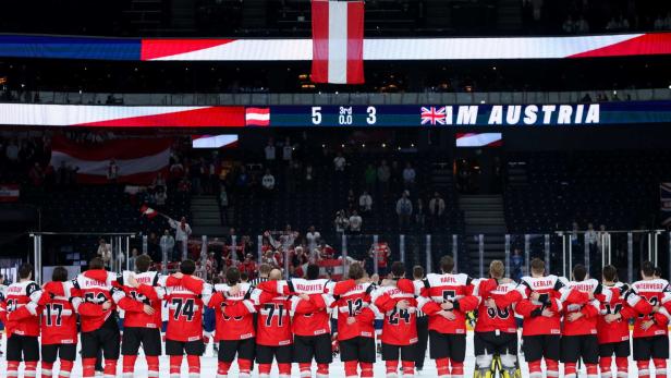 Klassenerhalt bei der Eishockey-WM: Österreichs Punktlandung