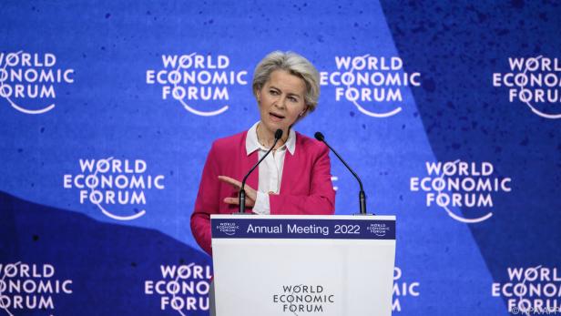 EU-Kommissionspräsidentin von der Leyen in Davos