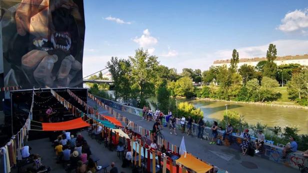 Eröffnungswochenende der Kulturterrasse am Kanal