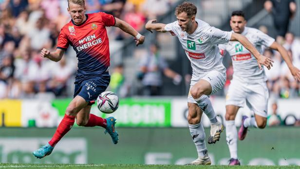 Europacup-Play-off live: So steht es bei WSG Tirol gegen Rapid Wien