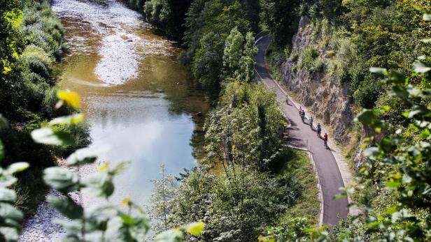 Ybbstalradweg ist zu Pfingsten zwischen Waidhofen und Lunz durchgängig befahrbar