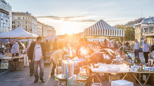 Umbau am Wiener Naschmarkt: Die Markthalle kommt, ein Park aber auch