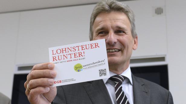 ÖGB-Boss Erich Foglar muss mit Gegenwind aus der ÖVP rechnen: Anfang Dezember kommt ein Gegenkonzept auf den Tisch.