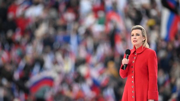 A concert marking the eighth anniversary of Russia's annexation of Crimea in Moscow
