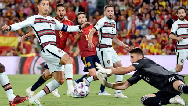 Nations League: Portugal holte zum Auftakt ein 1:1 in Spanien