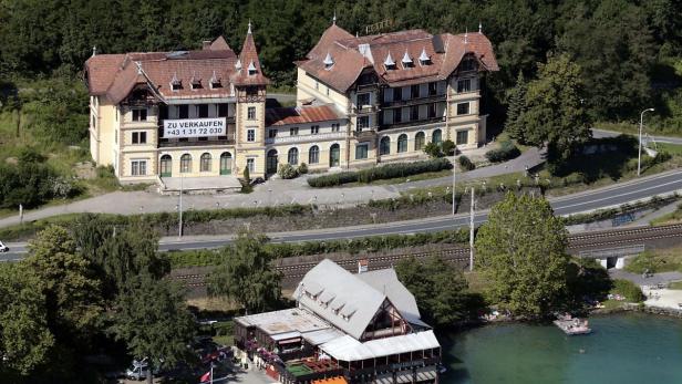 Das Schlosshotel Wörthersee in Klagenfurt verfällt zusehends.