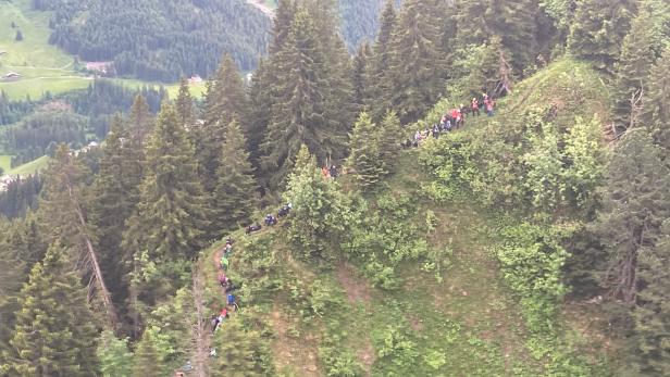 99 Schüler und acht Lehrer im Kleinwalsertal aus Bergnot gerettet