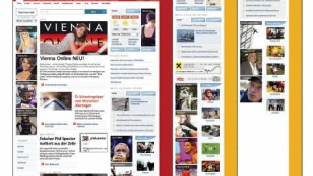Drei verschiedene Nachrichten-Websites, darunter „Vienna Online“ und „Salzburg24“, werden dargestellt.