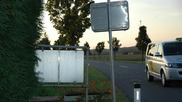 Zweisprachige Ortstafel gestohlen