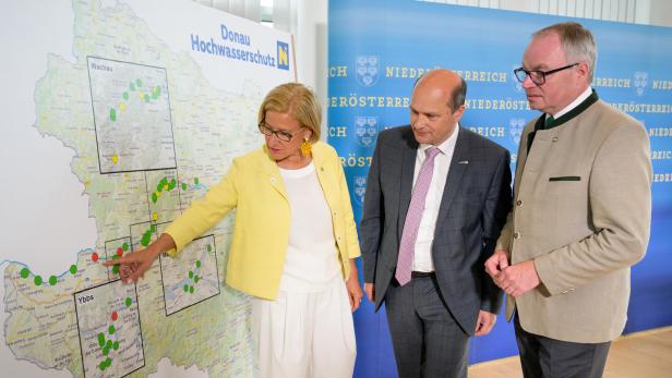Weitere 100 Millionen Euro für Flutschutz an der Donau in NÖ