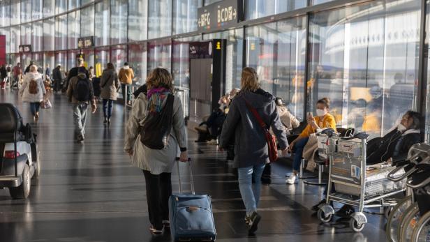 Höheres Passagieraufkommen auf dem Flughafen  Wien