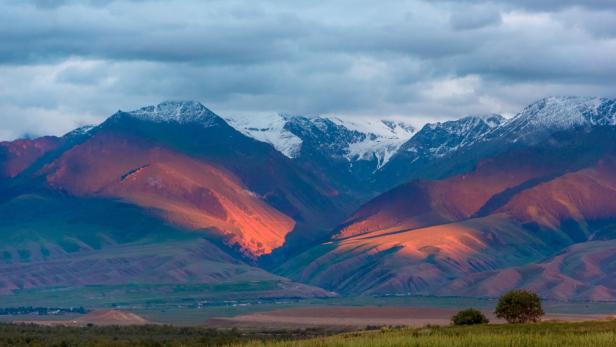 Das Tian-Shan-Gebirge in Kirgistan: Peststämme, die denen aus den Jahren 1338 und 1339 sehr ähneln, finden sich noch heute bei Nagern in der Region