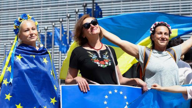 EU-Beitritt der Ukraine: Russland will "sehr genau beobachten"