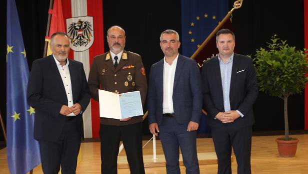 Franz Kropf ist neuer Landesfeuerwehrkommandant