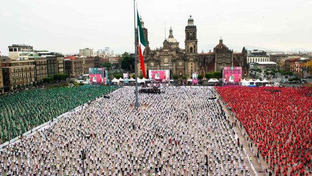 14.299 boxende Mexikaner sorgen für Weltrekord