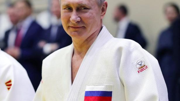 Russlands Einfluss im Judo ist wegen Judoka Putin groß