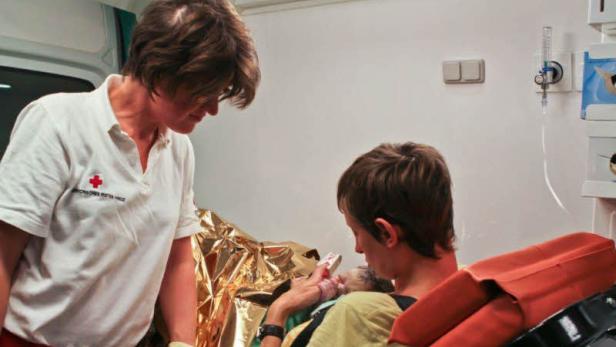 Die kleine Lina hatte es eilig: Geburt auf Rettungswache