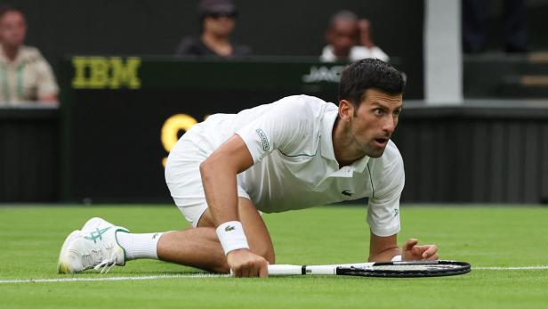 Wimbledon, Tag eins: Der holprige Start des Favoriten