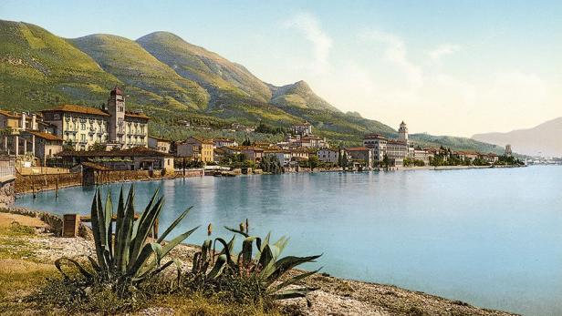 Der Lago di Garda um 1900.