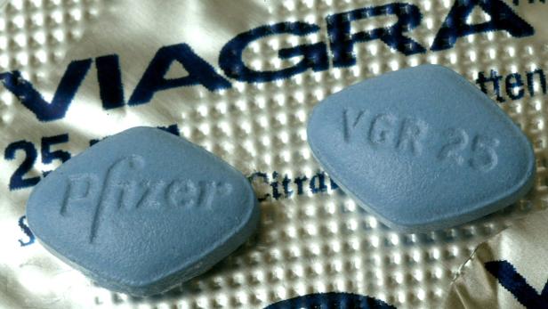 Viagra Pille mit Pfizer-Aufdruck