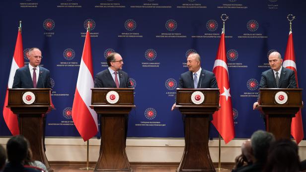 Schallenberg: "Wir sind nicht auf einem Kuschelkurs mit der Türkei"