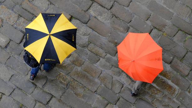 Italientief bringt Regen und Schnee