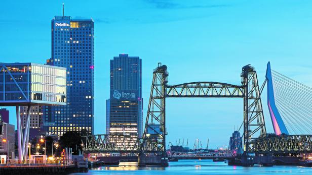 Railroad Bridge, Rotterdam