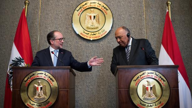 ++ HANDOUT ++ AUSSENMINISTER SCHALLENBERG IN ÄGYPTEN: SCHALLENBERG / SHOUKRY