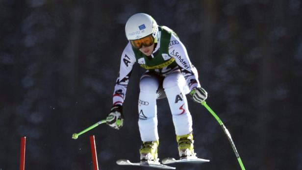 Sterz war im ersten Training in Crans Montana die schnellste ÖSV-Läuferin.