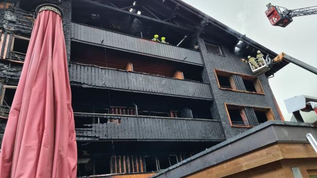 Hotelbrand in Vorarlberg: Polizei schloss Brandstiftung aus
