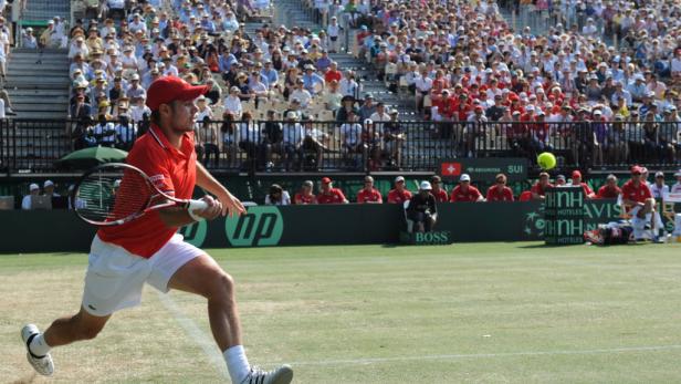 Daviscup: Australien-Schweiz abgebrochen