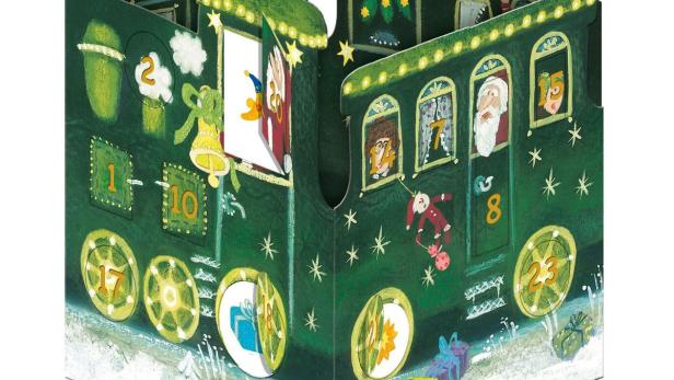 Bitte Einsteigen, Zug fährt ab! Für 7,99 Euro fahren Sie bis zum 24. Dezember mit der Weihnachtseisenbahn. Sind die Fenster geöffnet, sorgt das Teelicht in der Mitte für gemütliche Stimmung. Gibt&#039;s im Fachhandel und zu bestellen unter .