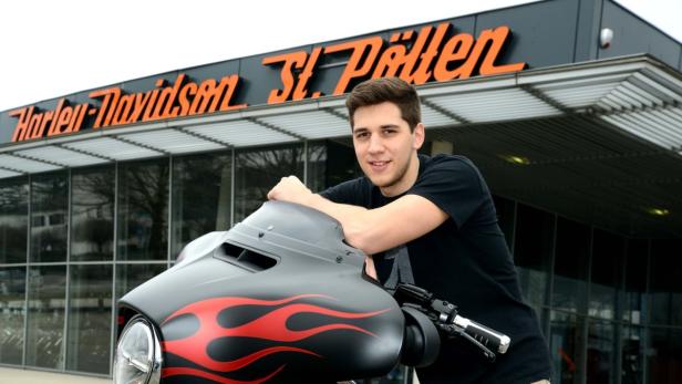 Karl Schagerl jun. leitet nun den Harley-Davidson-Verkauf.