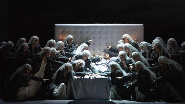 George Petean als Macbeth in der Neuproduktion der Wiener Staatsoper