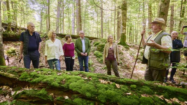 Bundespräsident besucht Wildnisgebiet: „Das ist kein Wahlkampf“