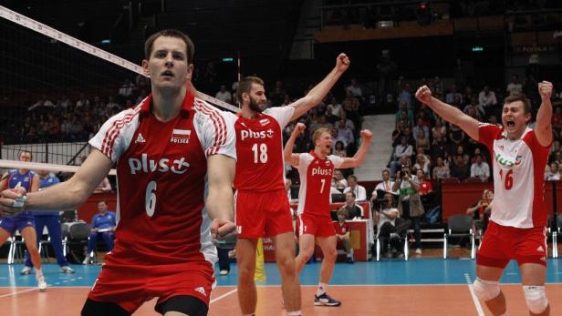 Titelverteidiger Polen gab sich dieses Mal mit Bronze zufrieden. Volleyball-EM-Bronze an Polen