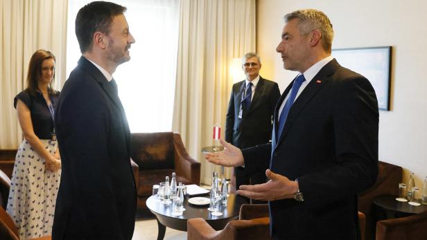 Nehammer spricht mit slowakischem Premier über Ukraine und Atomkraft
