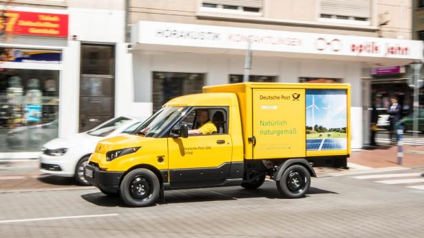 Warum die Deutsche Post plötzlich Elektroautos baut