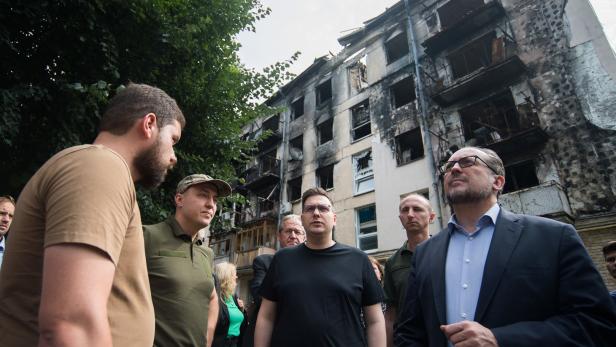 Schallenberg in Kiew: "Lichtjahre von Waffenruhe entfernt"