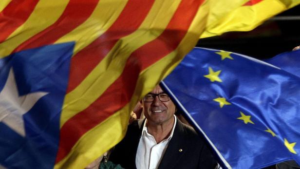 Artur Mas - das Symbol der katalanischen Abspaltung