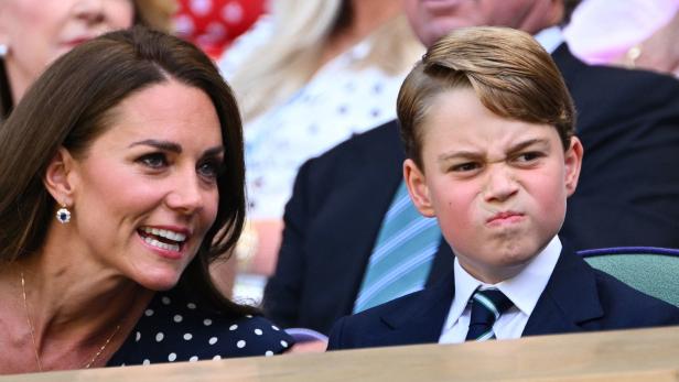 Herzogin Kate und ihr ältester Sohn Prinz George
