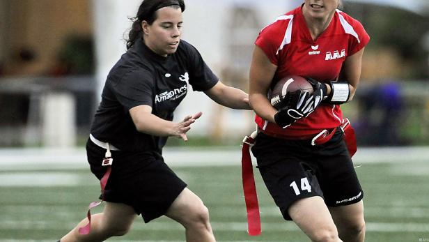 Österreicherinnen holten Gold bei Flag Football-EM