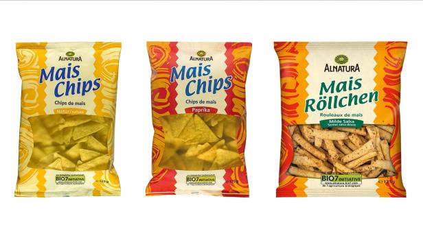 Erweiterung Produkt-Rückruf: Alnatura Mais-Chips und Alnatura Maisröllchen